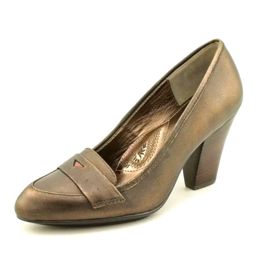 Sofft - Abena Smog Heels, Metallic Bronze, sz 7 1/2, 7.5